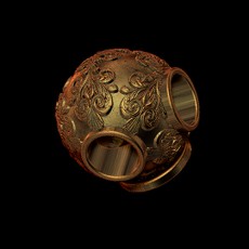 Ball Connector, Victorian 10x4 mm 90R LP (Each)